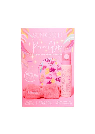 Sunkissed Pure Glow Self Tan Medium Edition Gift Set (300ml)