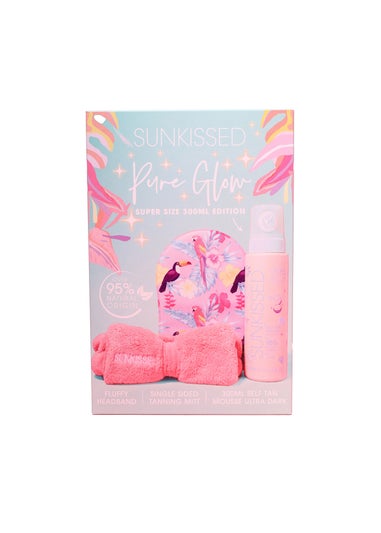 Sunkissed Pure Glow Self Tan Ultra Dark Edition Gift Set