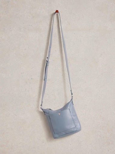 Mini Fern Crossbody-Tasche aus Leder