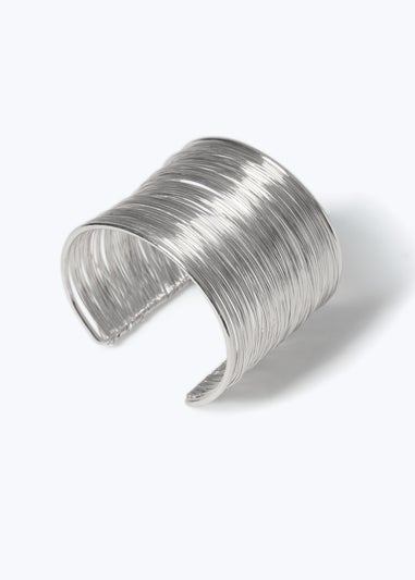 Muse Silver Wired Cuff