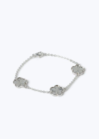 Muse Silver Flower Bracelet