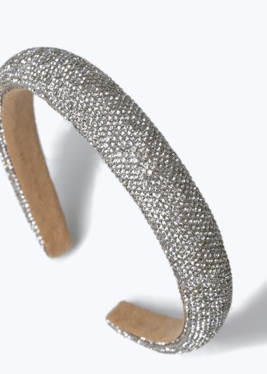 Silver Rhinestone Headband