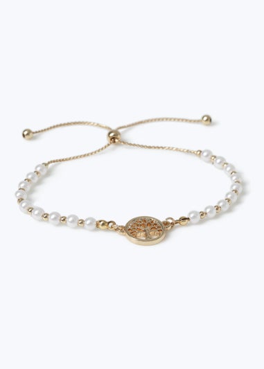 Muse Gold Giftbox Pearl Blossom Tree Bracelet