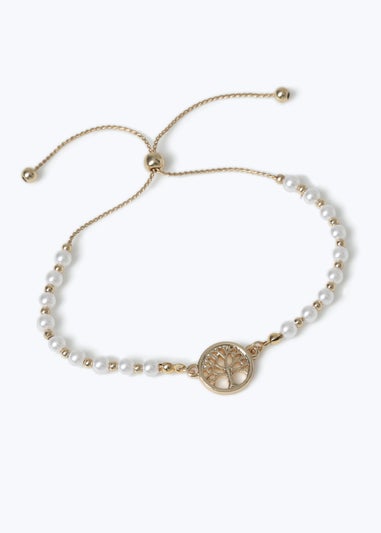 Muse Gold Giftbox Pearl Blossom Tree Bracelet