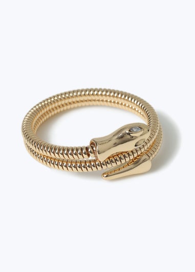 Muse Gold Snake Bracelet