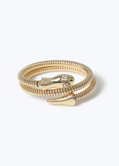 Muse Gold Snake Bracelet