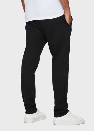 Threadbare Black Straight Leg Joggers