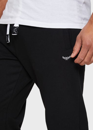 Threadbare Black Straight Leg Joggers