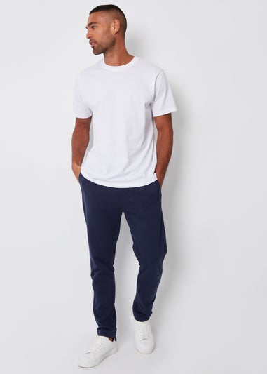 Threadbare Navy Straight Leg Joggers