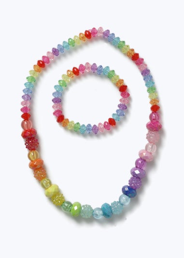 Muse Multicolour Beaded Jewellery Set