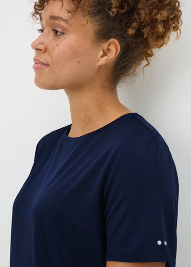 Souluxe Navy Short Sleeve T-Shirt