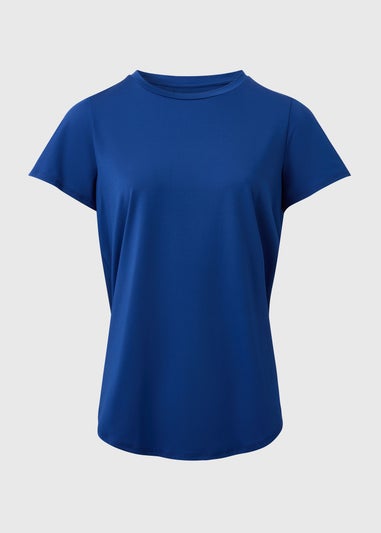 Souluxe Blue Longline T-Shirt