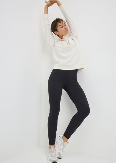 Souluxe Oatmeal Half Zip Swearshirt