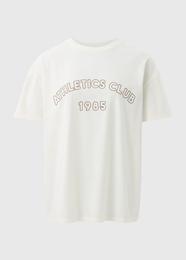 Souluxe Cream Athletics Club T-Shirt