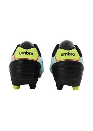 Umbro Blue Firm Ground Football Boots