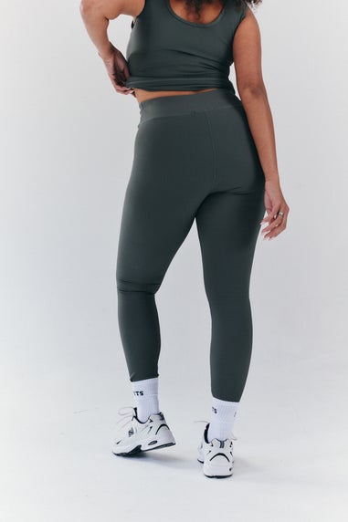 In The Style Petite Grey High Waisted Sculpt & Control Legging