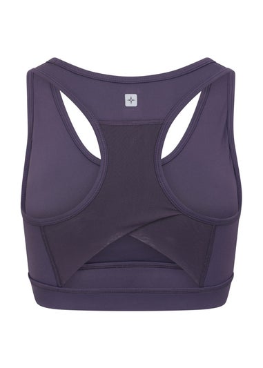 Mountain Warehouse Purple Motion Mesh Sports Bra Matalan