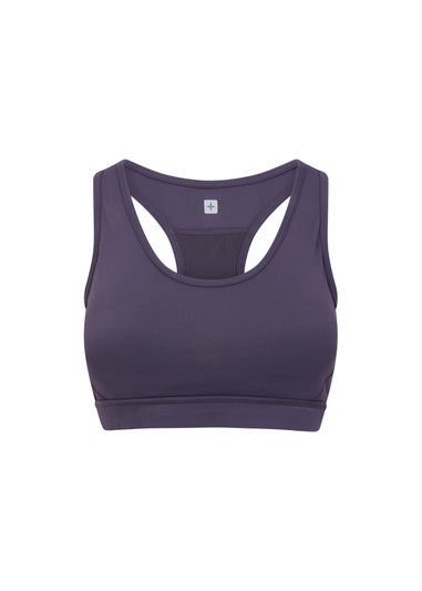 Mountain Warehouse Purple Motion Mesh Sports Bra