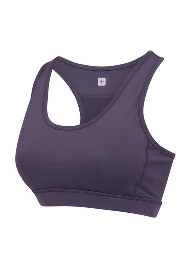 Mountain Warehouse Purple Motion Mesh Sports Bra