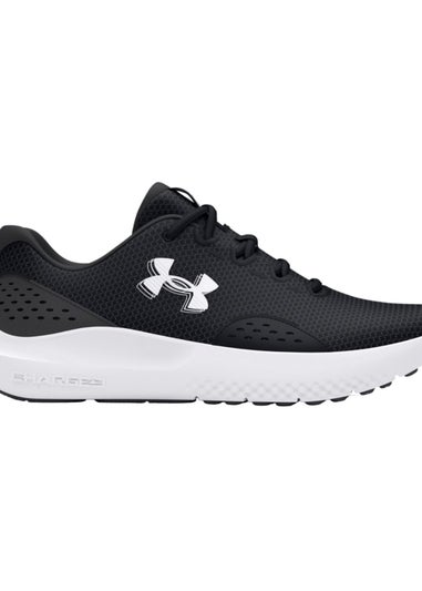 Under Armour Black/White Surge 4.0 Trainers