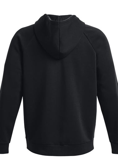 Under Armour Black Rival Fleece Full Zip Hoodie