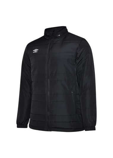 Umbro Black Club Essential Bench Jacket