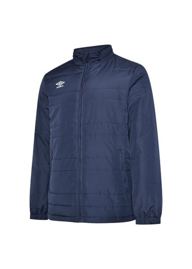 Umbro Navy Club Essential Bench Jacket