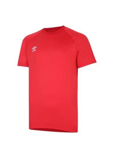 Umbro Red Rugby Drill Top