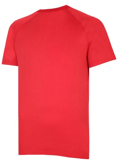 Umbro Red Rugby Drill Top