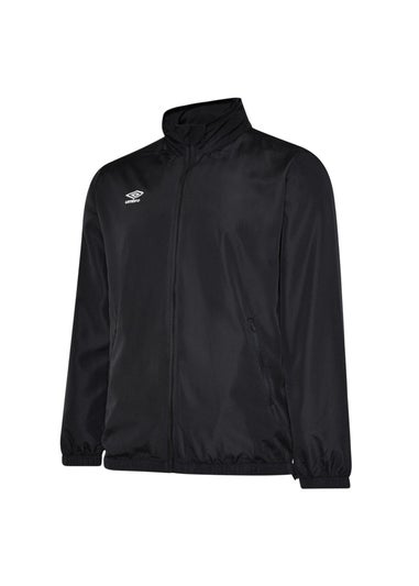 Umbro Black Club Essential Light Waterproof Jacket