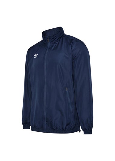 Umbro Navy Club Essential Light Waterproof Jacket