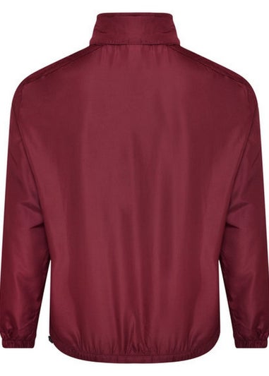 Umbro Burgundy Club Essential Light Waterproof Jacket