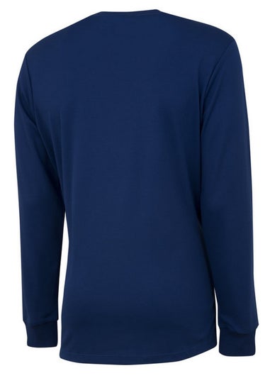 Umbro Navy Club Long-Sleeved Jersey