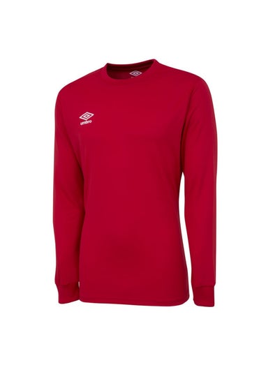 Umbro Red Club Long-Sleeved Jersey