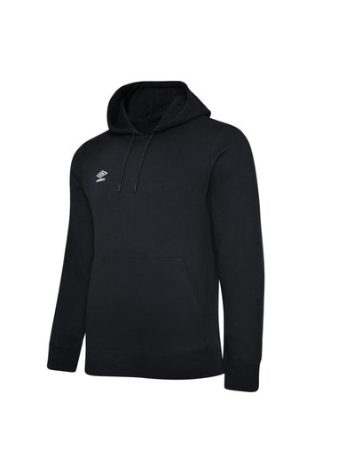 Umbro Black/White Club Leisure Hoodie