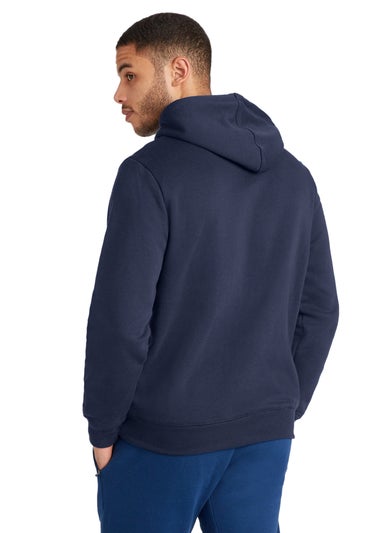 Umbro Navy/White Club Leisure Hoodie