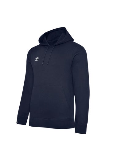 Umbro Navy/White Club Leisure Hoodie