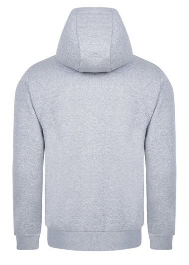 Umbro Grey/White Club Leisure Full Zip Hoodie