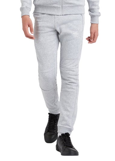 Umbro Grey/White Club Leisure Jogging Bottoms