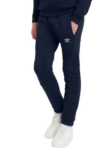 Umbro Navy/White Club Leisure Jogging Bottoms