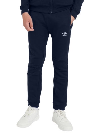 Umbro Navy/White Club Leisure Jogging Bottoms