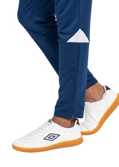 Umbro Navy/White Total Tapered Training Jogging Bottoms