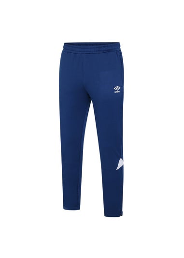 Umbro Navy/White Total Tapered Training Jogging Bottoms