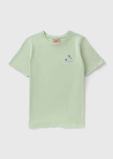 Green Flower Pyjama Top