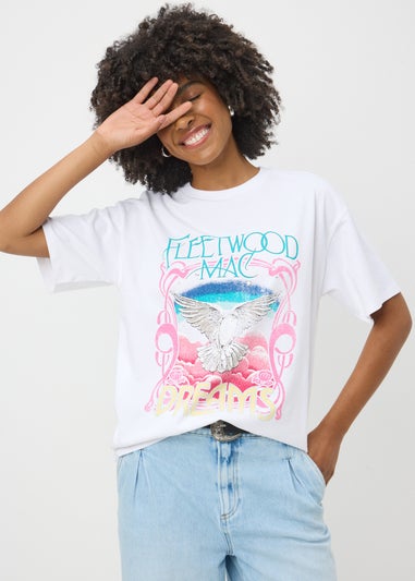 White Fleetwood Mac T-Shirt