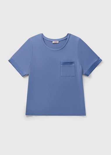 Blue Slouch Pyjama Top