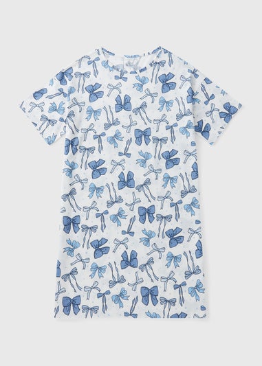 Blue Bow Nightie