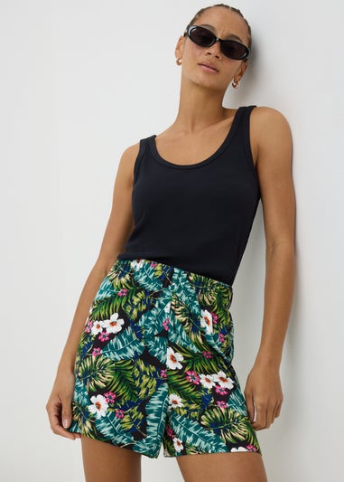 Multicolour Tropical Shorts