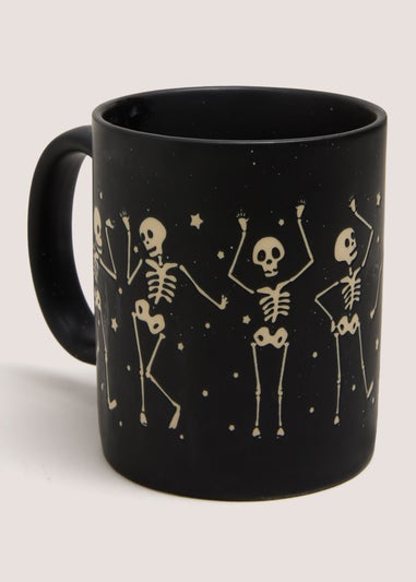 Black Skeleton Mug