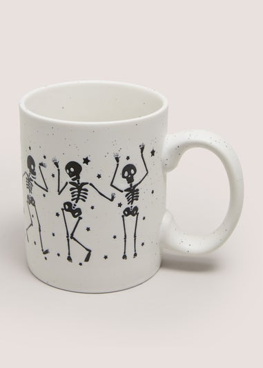 White Skeleton Mug